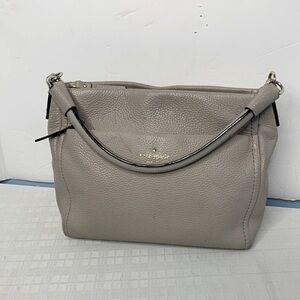 kate spade new york cobble hill little curtis leather shoulder bag in cream